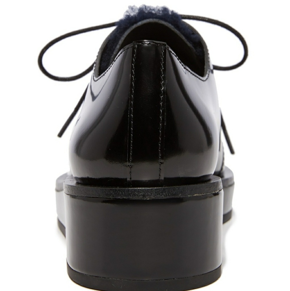 Shearling platform loafers - Picture 3 of 7